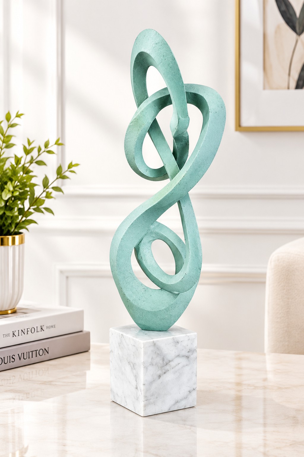 Abstract Loop Sculpture