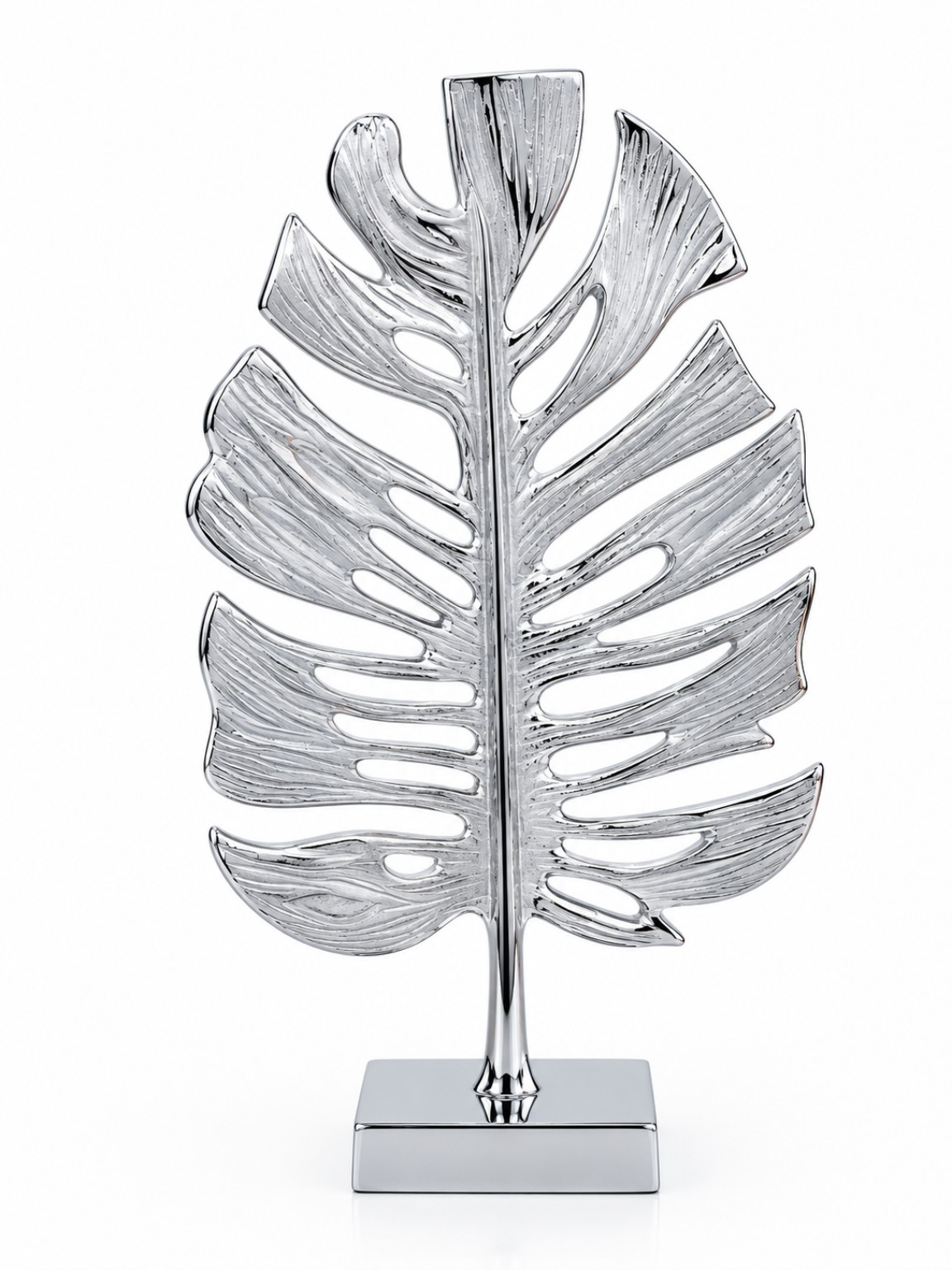 Silver Leaf Sculpture